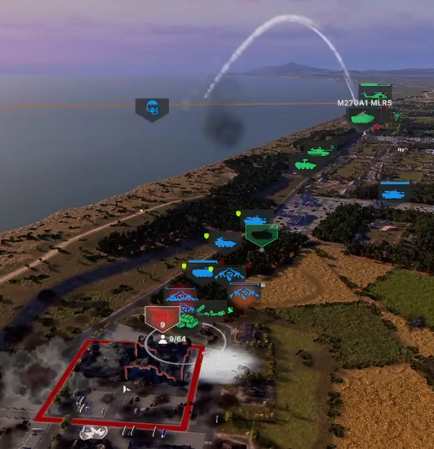 Broken Arrow attacking position