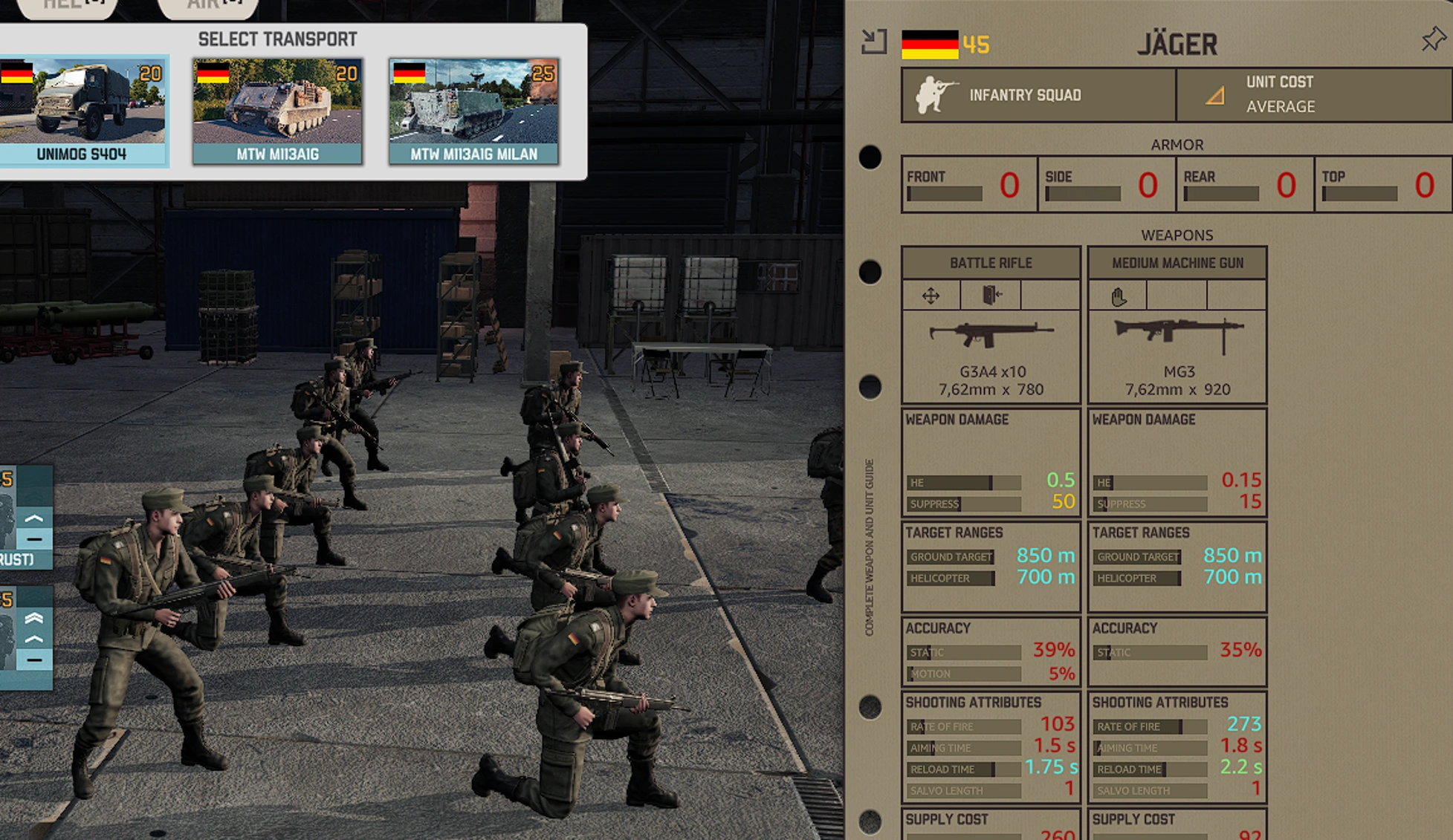 West german infantry squad